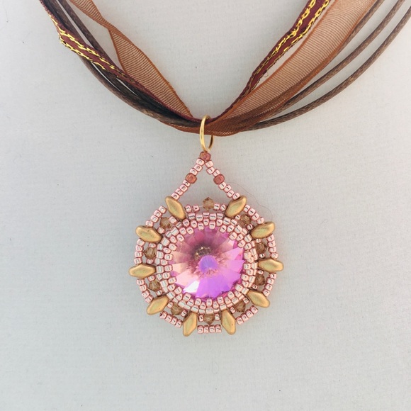 Hand Crafted Jewelry - HANDMADE Pendant Boho Statement Necklace